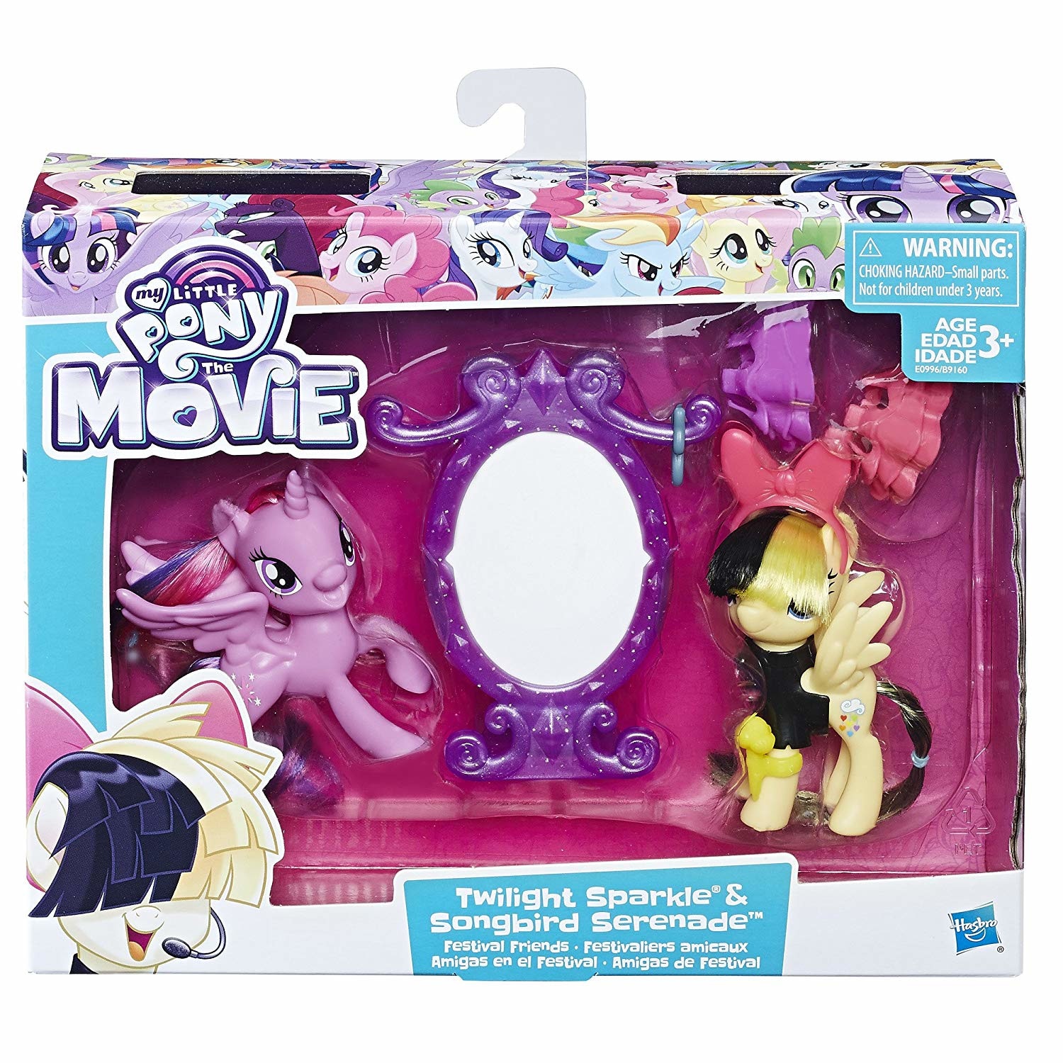 inadvertently Towing Dent Set Jucarie My little pony Festivalul Prietenie cu Twilight Sparkle si  Songbird Serenade E0996 Hasbro - eMAG.ro