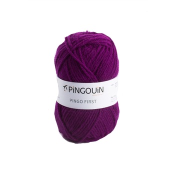 Fir pentru impletit Pingo First 1349 Violet lungime 149 metri Fir pentru impletit Pingo First 1349 Violet lungime 149 metri