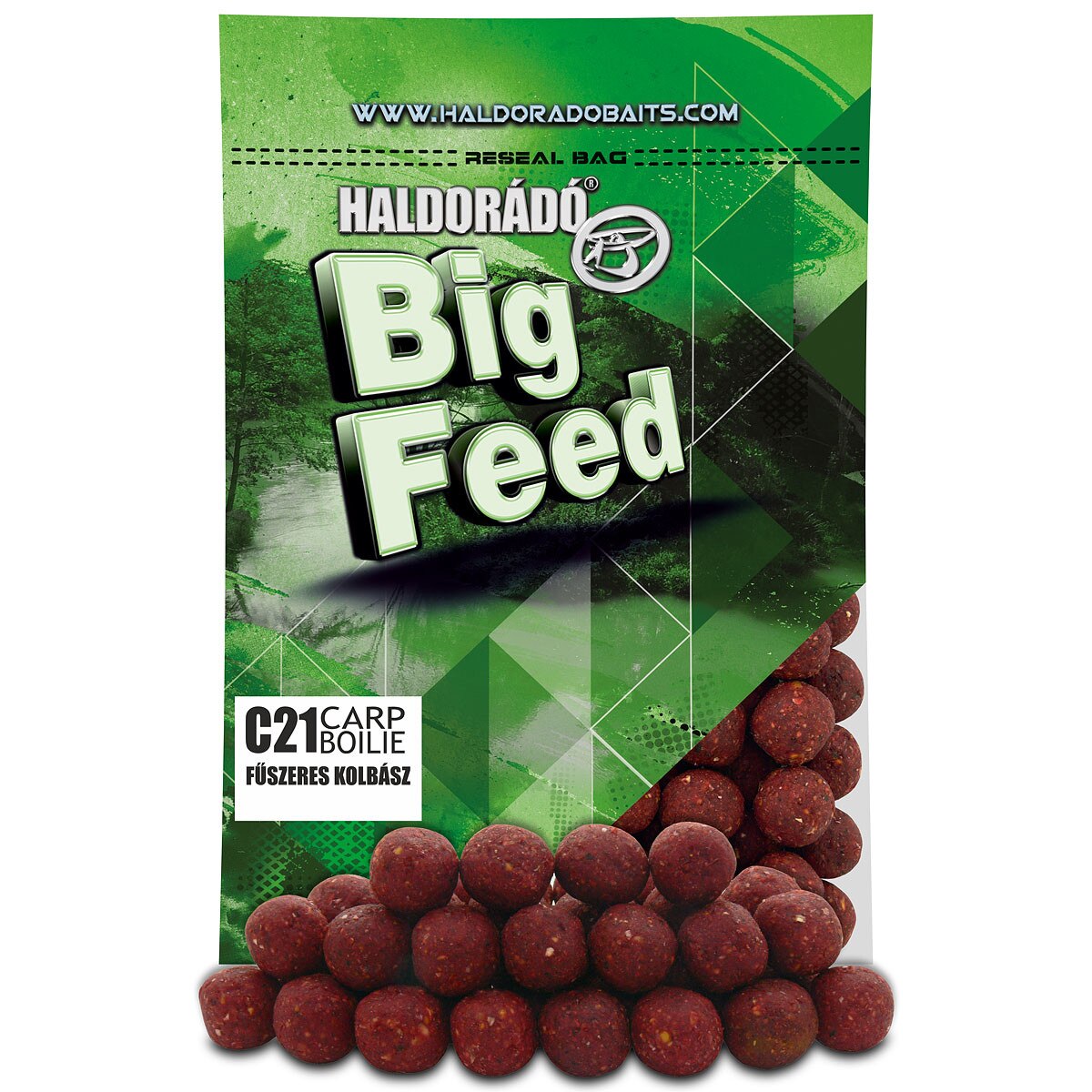 Boiles,Haldorado,Big Feed - C21 Boilie - Carnat Condimentat 800 g