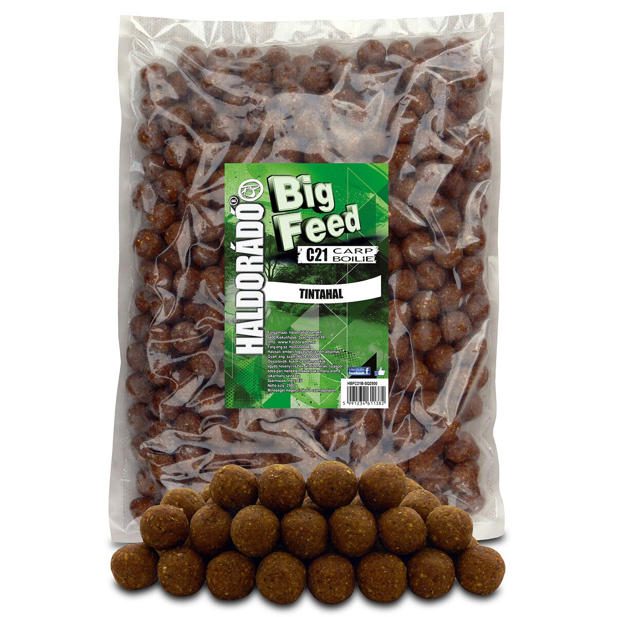 Boiles,Haldorado,Big Feed - C21 Boilie - Squid 2,5 kg