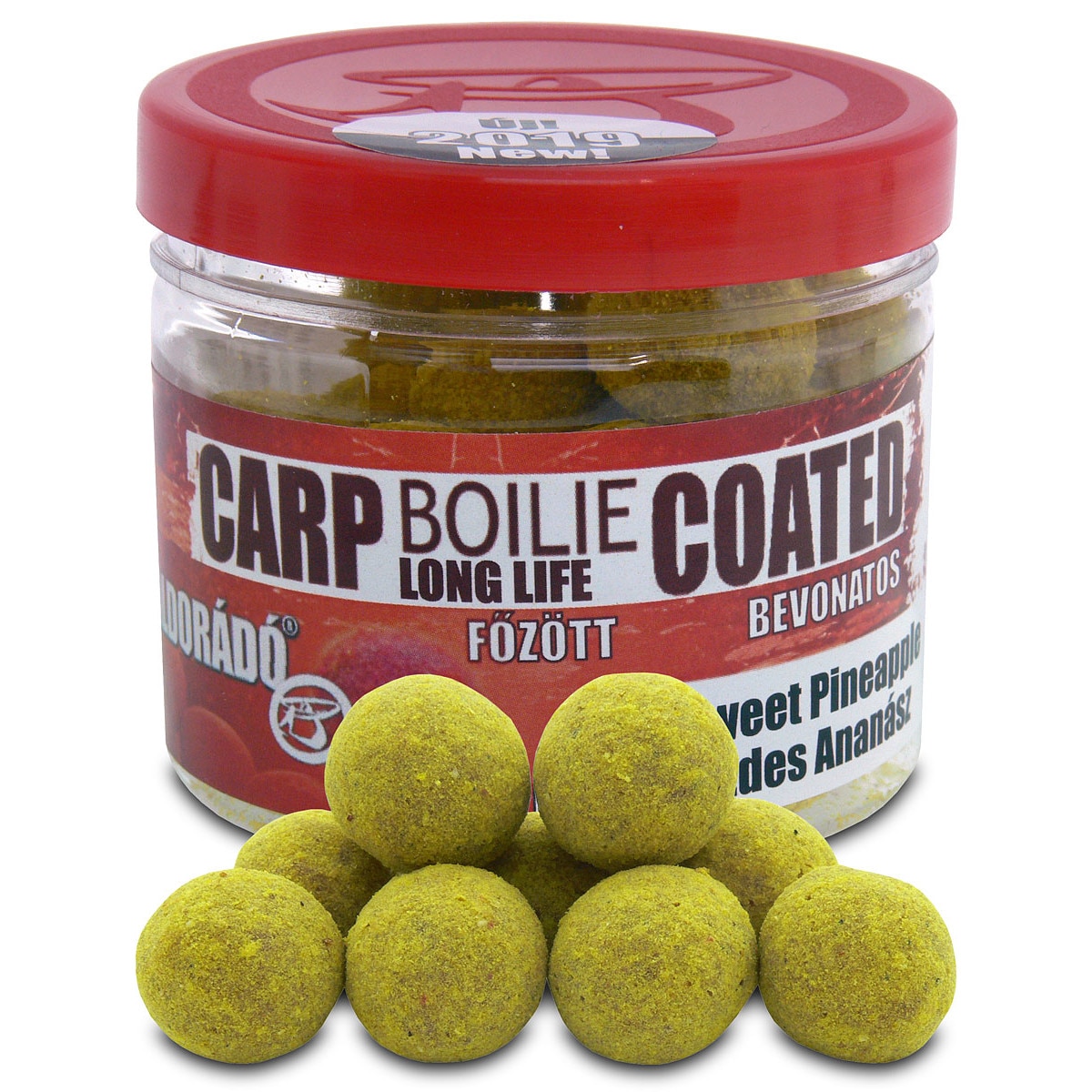 Boiles,Haldorado,Carp Boilie Long Life Coated 18mm - Sweet Pineapple 70 g