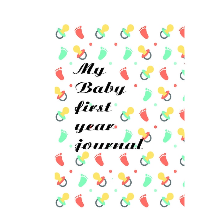 Caiet tip Bullet Journal "My Baby first year teat", A5, text interior, PaperYork, 36 file