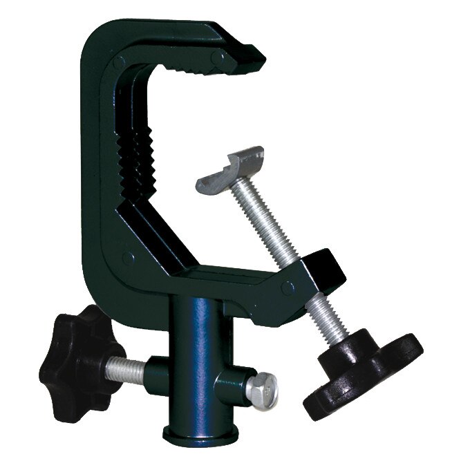 Carlig pentru stativ de lumini cu sistem de blocare, negru