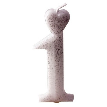 Lumanare argintiu cifra 1 - Lumea Basmelor Lumanare argintiu cifra 1 - Lumea Basmelor