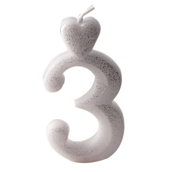 3. számú ezüst gyertya - Mesék világa