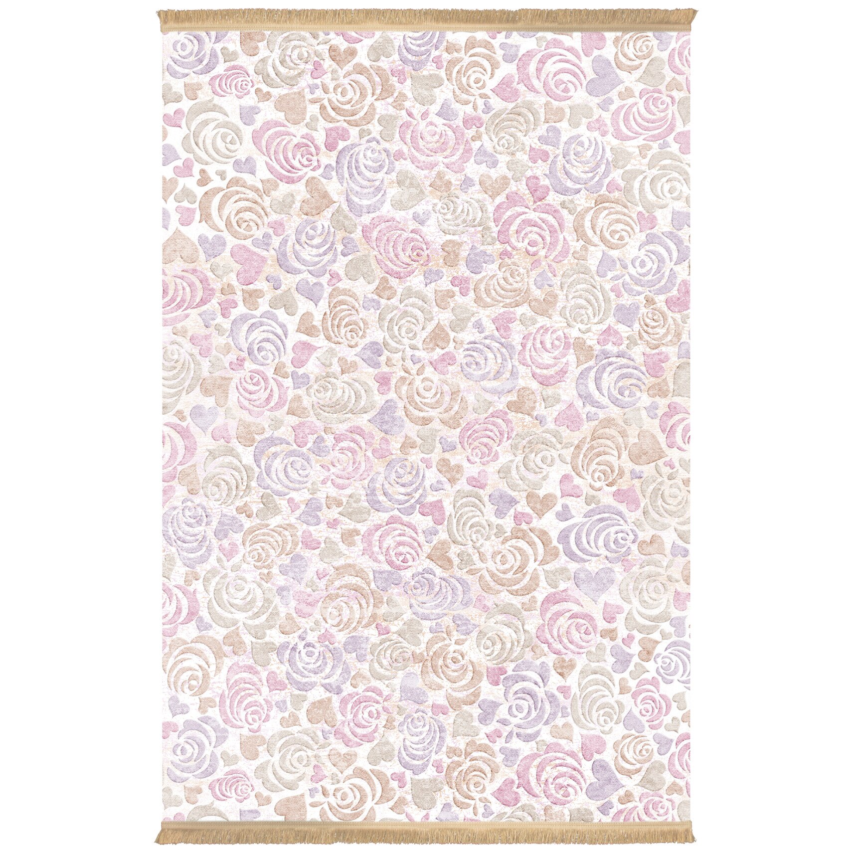 Covor Persan, Colaris, 100257, Dimensiune 0.5X0.8, 1.7milioane nod/mp, Matase Artificiala,Multicolor, Design Modern, Antialergic