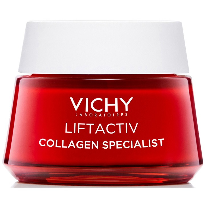 Crema de fata de zi antirid Vichy LIFTACTIV Collagen Specialist pentru toate tipurile de ten, 50ml