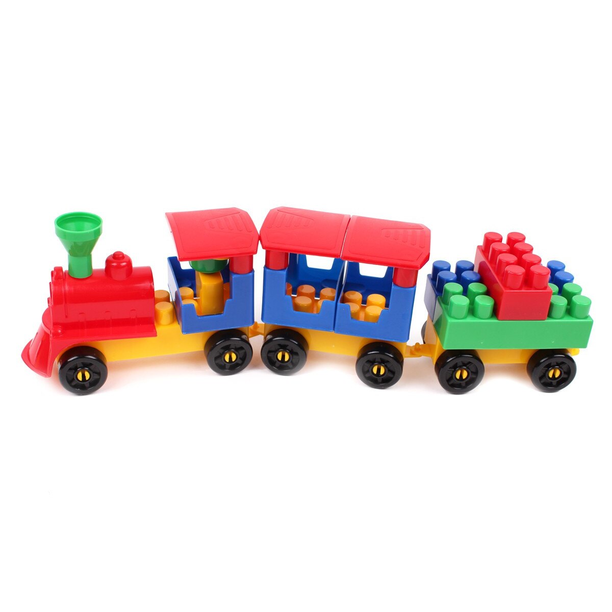 Set de constructie-Trenul miraculos-,TechnoK,Multicolor