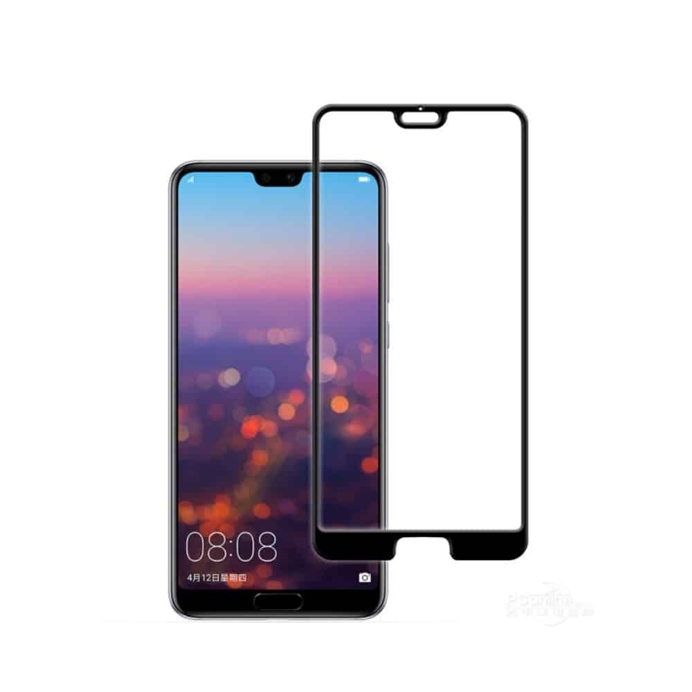 Folie de Sticla Huawei P20 Pro - Acoperire completa ecran, Margini negre