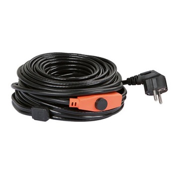 Cablu degivrant (anti-inghet) cu termostat, 230 V, 12 M Cablu degivrant (anti-inghet) cu termostat, 230 V, 12 M