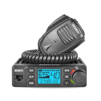 Statie Radio CB AVANTI Delta Autosquelch 12V 24V Roger Beep16 Statie Radio CB AVANTI Delta Autosquelch 12V 24V Roger Beep16