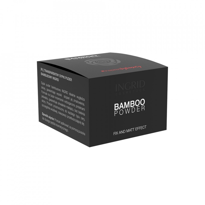 Pudra pulbere translucida LOOSE BAMBOO POWDER Ingrid 8 g