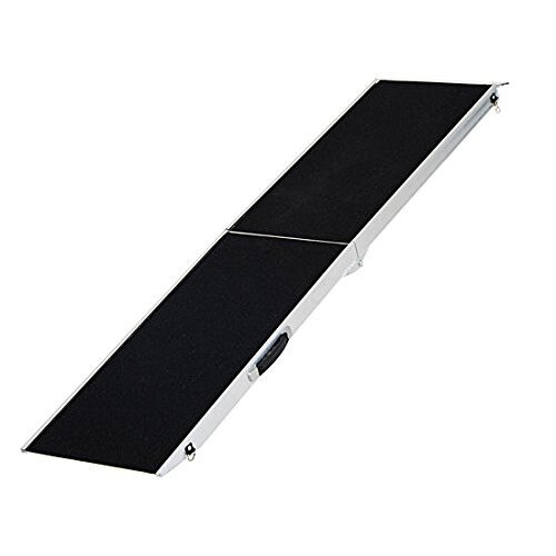 Rampa pentru caini Pawhut Negru 183x36 cm