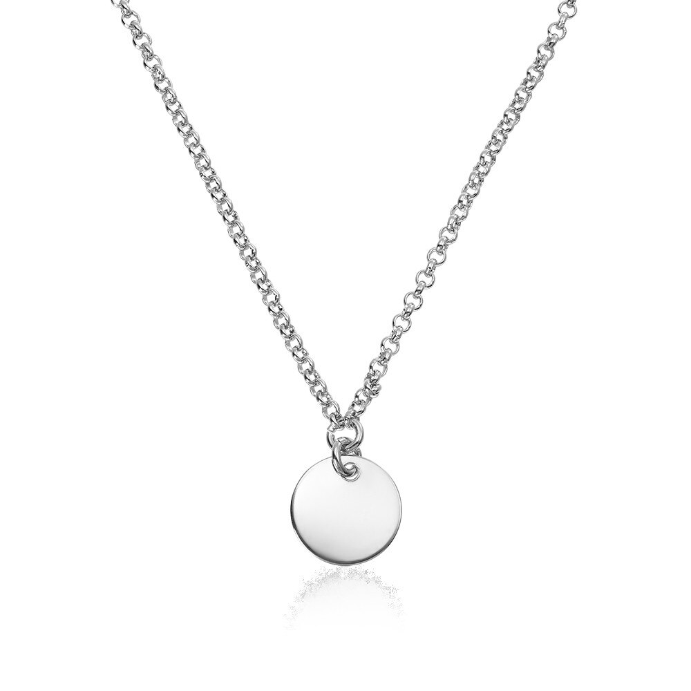 Colier Argint 925 placat cu rodiu - Banut