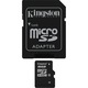 Kingston microSDHC memóriakártya 16GB, Class 10 + Adapter