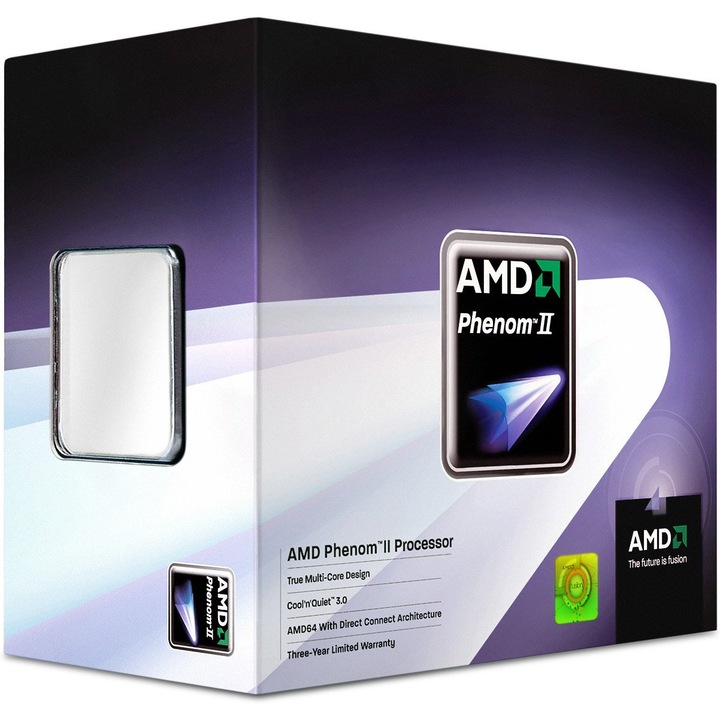 Procesor AMD Phenom II X4 945 Quad Core, 3000MHz, 6MB, socket AM3, Box
