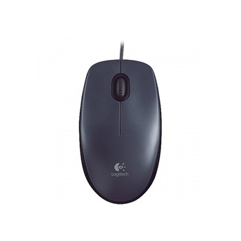Mouse optic Logitech M90, USB, gri Mouse optic Logitech M90, USB, gri