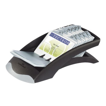 Suport carti de vizita Durable Visifix Desk, negru Suport carti de vizita Durable Visifix Desk, negru