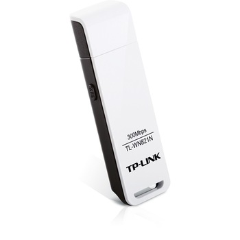 Adaptor wireless TP-LINK TL-WN821N, USB 2.0 Adaptor wireless TP-LINK TL-WN821N, USB 2.0