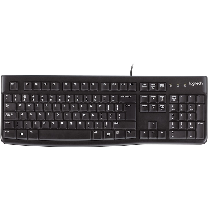 Клавиатура Logitech K120 Business, USB, черен
