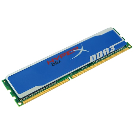 Памет Kingston HyperX blu 4GB, DDR3, 1600MHz, CL9, 1.65V