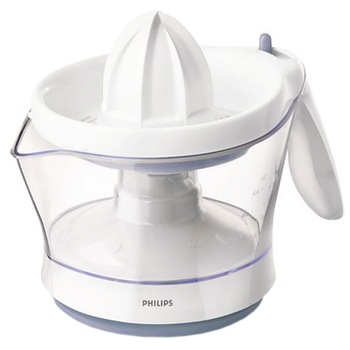 Storcator de citrice Philips HR2744/40, 25 W, 0.6 l, 1 Viteza, Ajustare cantitate pulpa, Alb Storcator de citrice Philips HR2744/40, 25 W, 0.6 l, 1 Viteza, Ajustare cantitate pulpa, Alb