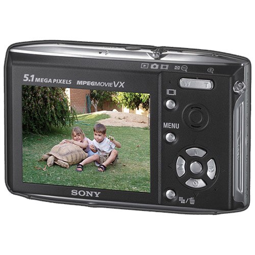 Aparat foto digital Sony DSC-T5, 5.1MP, negru - eMAG.ro