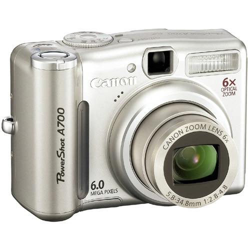 【動作確認済】Canon キャノン PowerShot A700 乾電池式 Aparat foto digital Canon PowerShot A700 - eMAG.ro