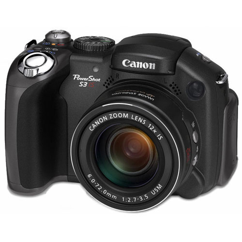 Aparat foto digital Canon PowerShot S3 IS, 6MP - eMAG.ro