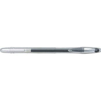 Pix transparent cu gel, cap metalic, PENAC FX-3 - negru Pix transparent cu gel, cap metalic, PENAC FX-3 - negru