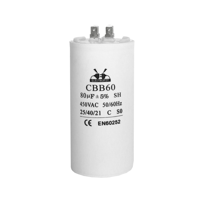 Кондензатор Electrofit 80uF 450V CBB60