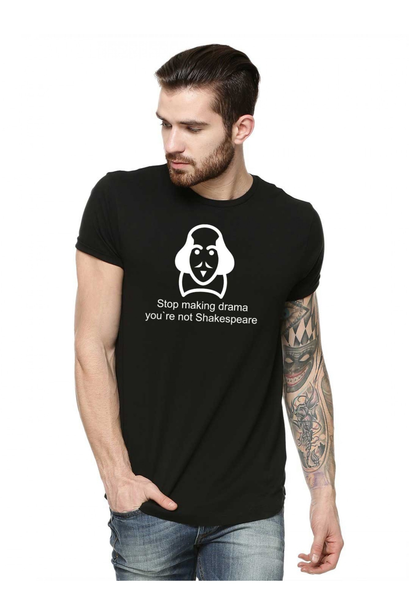 Tricou barbati negru - Shakespeare Drama