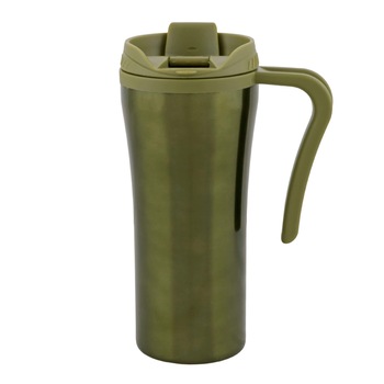 Cana cu capac Hovac, 0.5L, Verde Cana cu capac Hovac, 0.5L, Verde