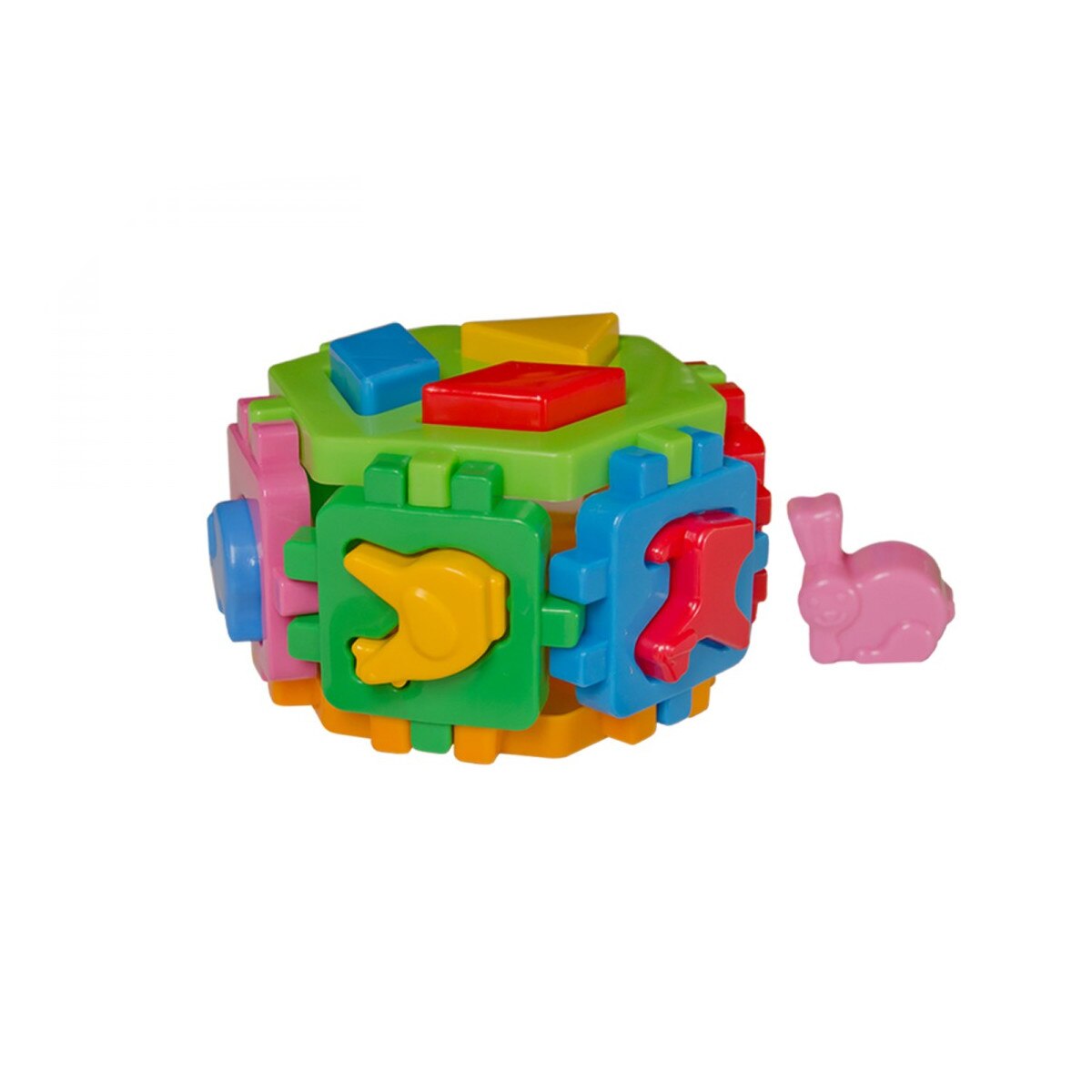 Jucarie Hexagonul copilului inteligent 1,TechnoK,Multicolor