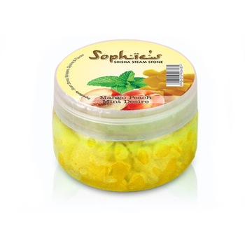 Pietre narghilea Mango Peach Mint Desire Sophies 100g Pietre narghilea Mango Peach Mint Desire Sophies 100g