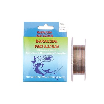 Nylon monofilament Baracuda Multicolor 100 m, 0.25 mm Nylon monofilament Baracuda Multicolor 100 m, 0.25 mm