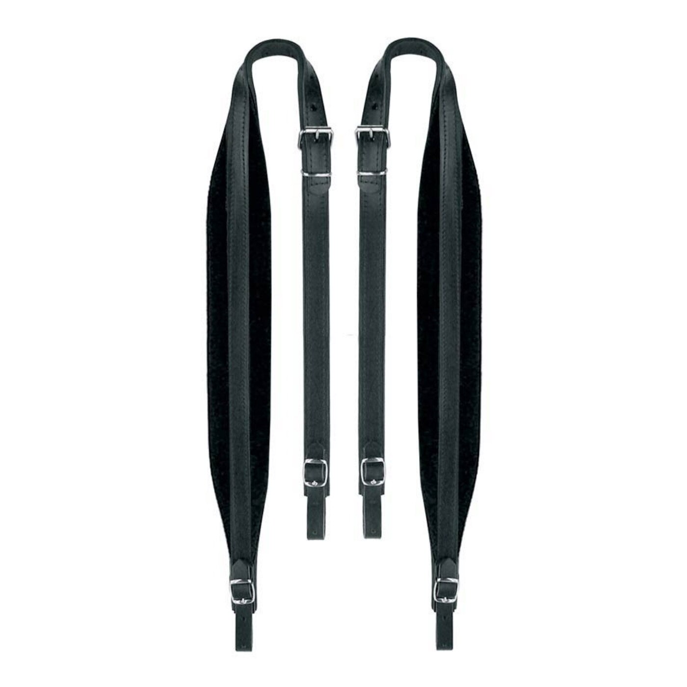 Curele acordeon Boston 60L LV 80-96 basi piele top/catifea 92-97 x 6 cm