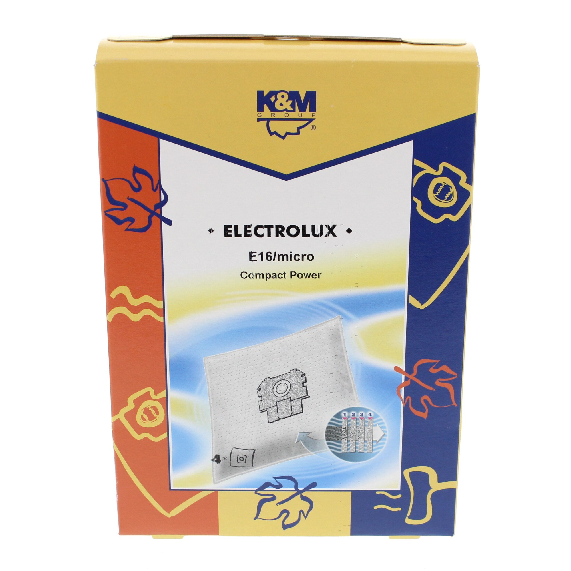 Sac aspirator Electrolux Compact Power, sintetic 4X saci, K&M