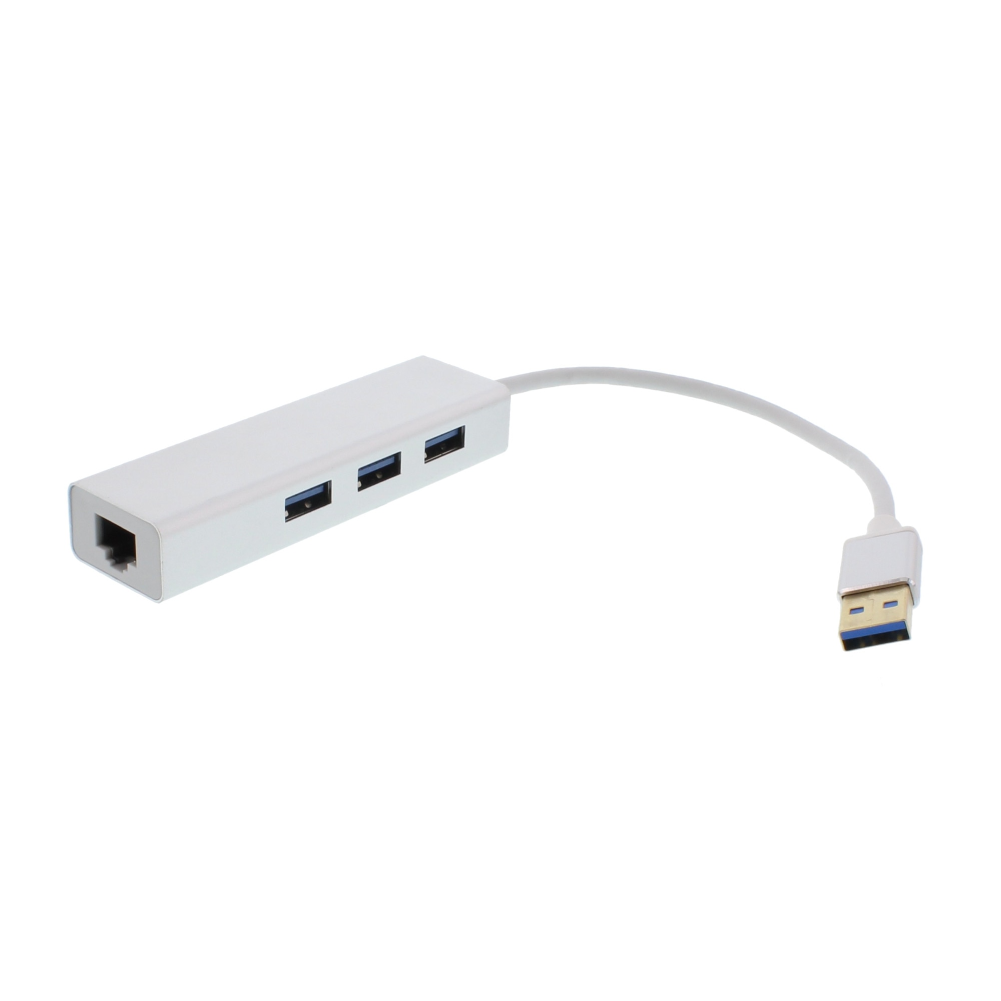 Adaptor USB3.0 - Gigabit Ethernet plus HUB USB 3x USB3.0, Well