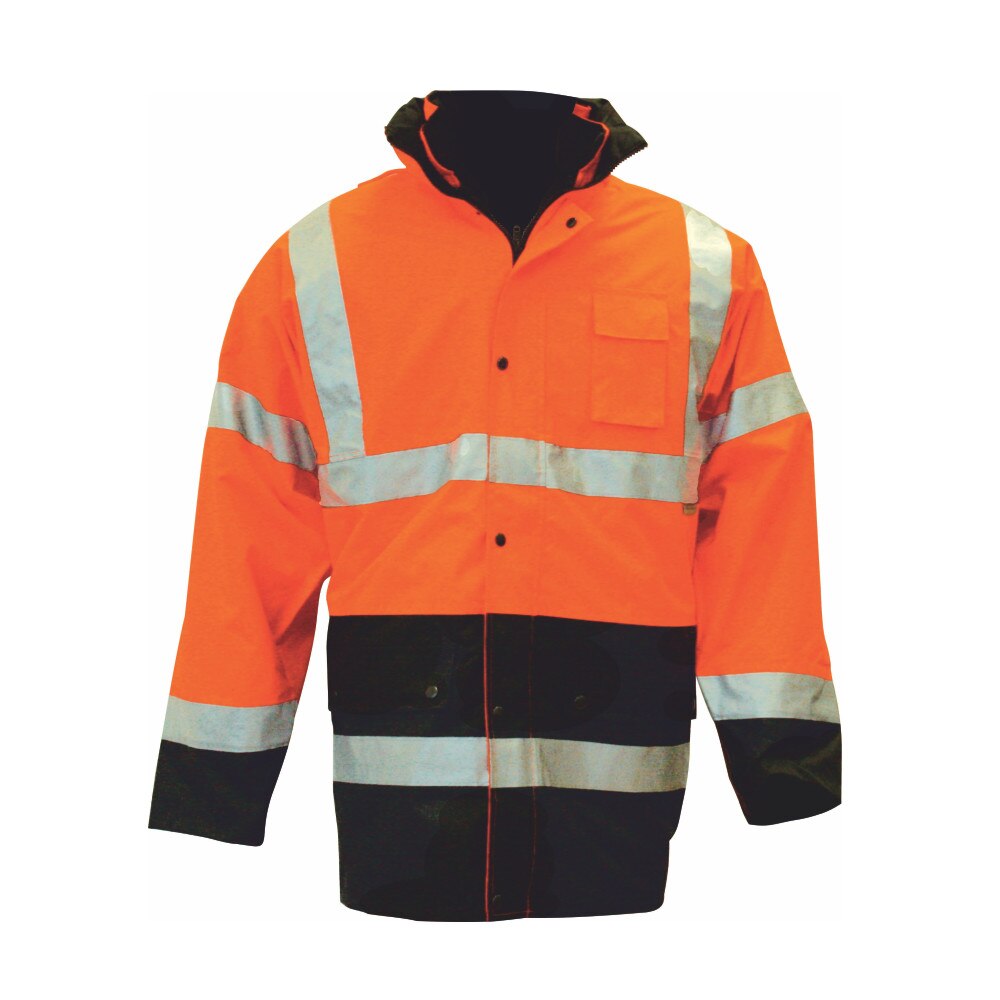 Jacheta multifunctionala 3 in 1 Highway, Portocaliu, marimea 3XL