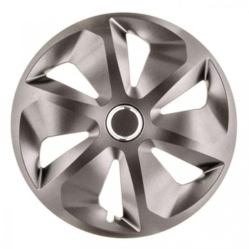 Set 4 capace ART 16 inch /-/ Grafit Roco, din material ABS durabil cu standarde de calitate Set 4 capace ART 16 inch /-/ Grafit Roco, din material ABS durabil cu standarde de calitate