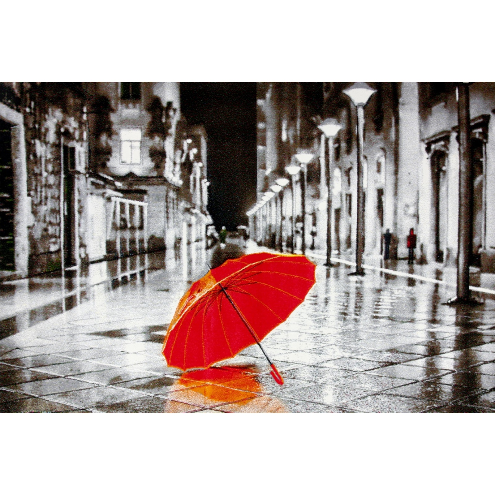 Covor Kolibri Modern, Umbrela, 80x150 cm, 2300 gr/mp, 0.8x1.5 m Multicolor 80 x 150