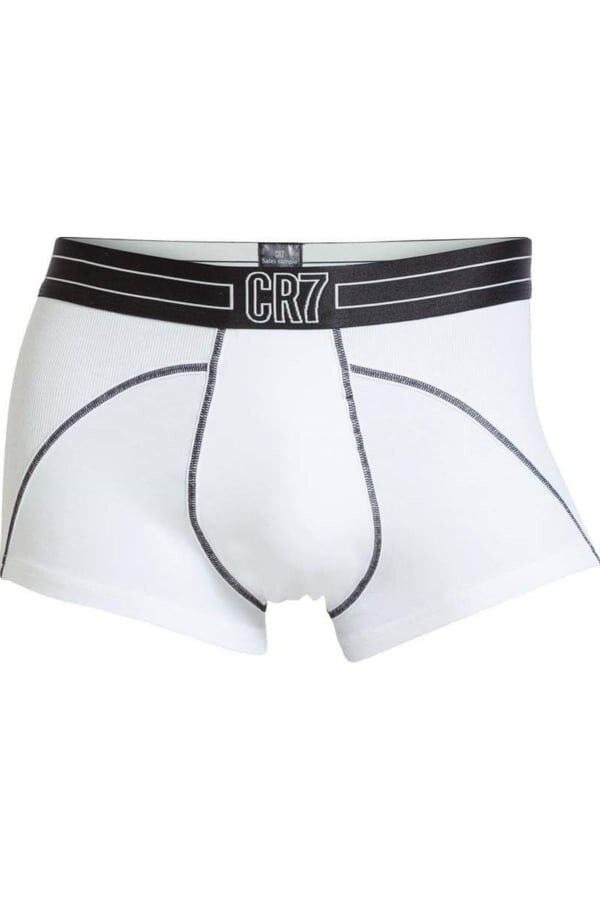 Boxeri barbati, Cristiano Ronaldo, albi, 1 pereche, albi, L