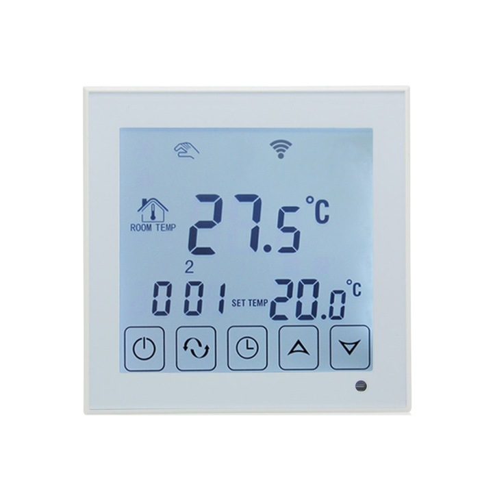 Intrerupator inteligent pentru incalzirea electrica in pardoseala TDS23WIFI-EP, Wi-Fi