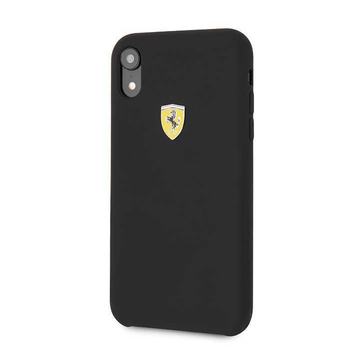 Husa iPhone XR Ferrari Soft Neagra