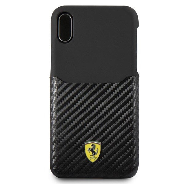 Husa iPhone X XS Ferrari Neagra
