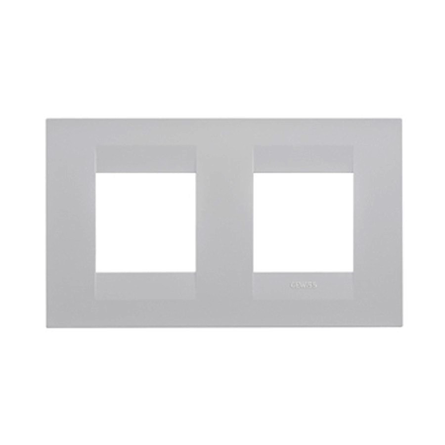 Rama orizontala Gewiss, 2+2 module, alb