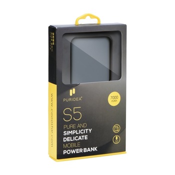 Baterie Externa 7000 mAh (Bleumarin) Puridea S5 Baterie Externa 7000 mAh (Bleumarin) Puridea S5
