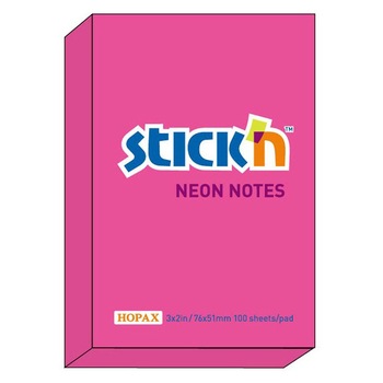 Notes autoadeziv 76 x 51 mm, 100 file, Stick Notes autoadeziv 76 x 51 mm, 100 file, Stick