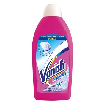 Solutie pentru albirea si apretare perdelelor Vanish, 500ml Solutie pentru albirea si apretare perdelelor Vanish, 500ml